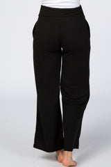 Black Drawsting Lounge Pants