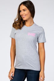 Heather Grey "Babe" Graphic Tee