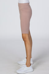 Light Pink Basic Bike Short