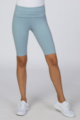 Blue Basic Bike Short