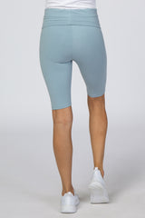 Blue Basic Bike Short