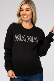 Black Mama Maternity Sweatshirt