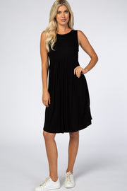 Black Sleeveless Dress