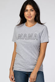 Heather Grey Short Sleeve Top