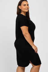 Black Basic Plus Dress