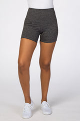 Heather Grey Bike Shorts