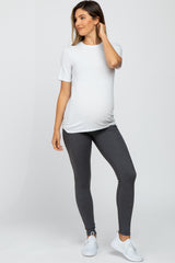 Black Maternity Active Leggings