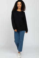 Black Long Sleeve Top