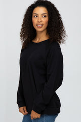 Black Long Sleeve Top