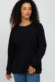 Black Long Sleeve Top