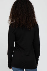 Black Long Sleeve Active Top