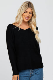 Black Knot Back Sweater