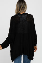 Black Cuff Sleeve Cardigan