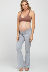 Mauve Lace Racerback Maternity Bralette