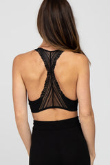 Black Lace Racerback Bralette