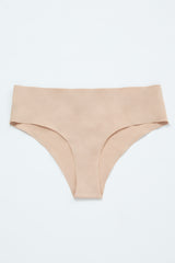 Beige Seamless Underwear