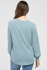 Jade Knit Long Sleeve Maternity Top