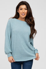 Jade Knit Long Sleeve Maternity Top