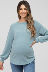 Jade Knit Long Sleeve Maternity Top