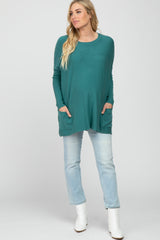 Jade Pocketed Dolman Sleeve Maternity Top