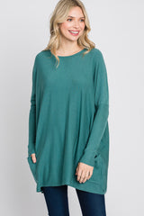 Jade Pocketed Dolman Sleeve Maternity Top