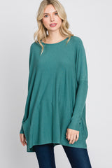 Jade Pocketed Dolman Sleeve Top