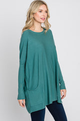 Jade Pocketed Dolman Sleeve Top