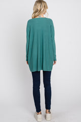 Jade Pocketed Dolman Sleeve Top