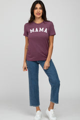 Plum Mama Short Sleeve Top