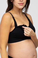 Black Maternity/ Nursing Bra