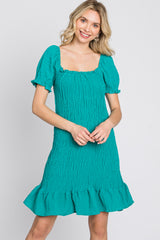 Jade Smocked Puff Sleeve Dress