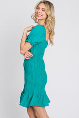 Jade Smocked Puff Sleeve Dress