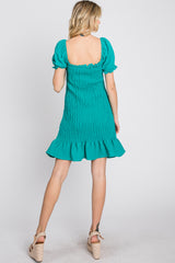 Jade Smocked Puff Sleeve Dress