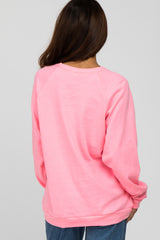 Pink Long Sleeve Top