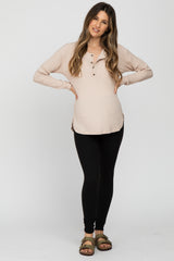 Black Basic Maternity Legging