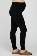 Black Basic Maternity Legging