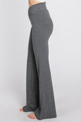 Charcoal Layered V-Front Leggings