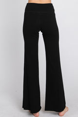 Black Layered V-Front Leggings