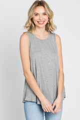 Heather Grey Swing Tank Top