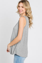 Heather Grey Swing Tank Top