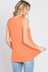 Orange Swing Tank Top