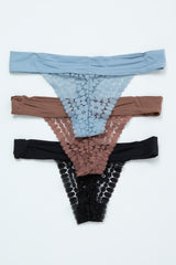 Multi-Color Lace Underwear Set