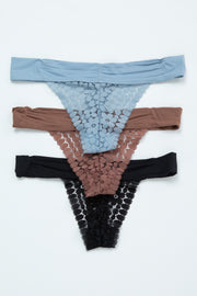 Multi-Color Lace Underwear Set