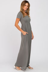 Olive Basic Maxi Dress