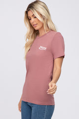 Mauve Mama Graphic Tee