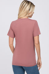 Mauve Mama Graphic Tee