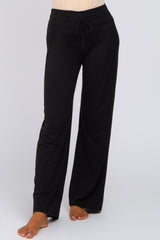 Black Drawstring Lounge Pants