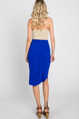 Royal Blue Skirt