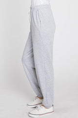 Grey Contrast Jogger Pants