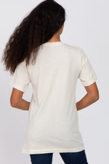 Ivory "Small Town Mama" Graphic Top